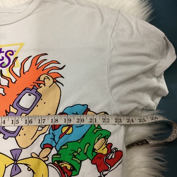 Nickelodeon Rugrats Tee womans L/XL short sleeve colorful on white backg… - Picture 4 of 12